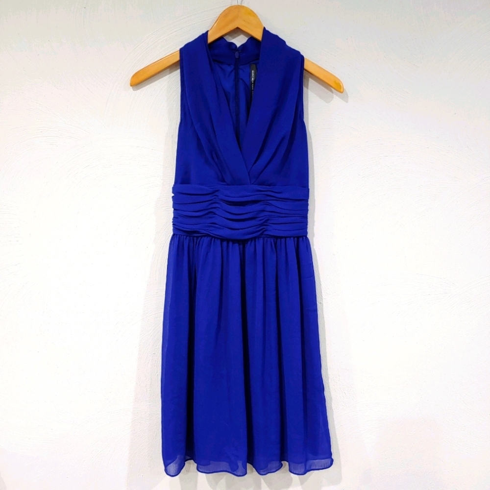Marc New York Chiffon Halter Dress, Size 2